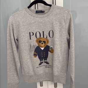 Ralph Lauren Gray Crewneck Sweatshirt